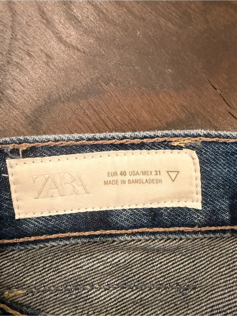 Zara Men's Light Blue Denim Jean Shorts